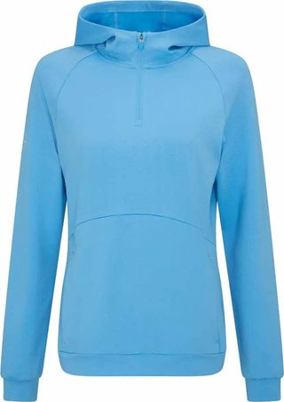 PING Rhona Textured hoodie femme, infinity blue