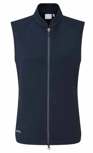 PING Mischa gilet femme, bleu marine