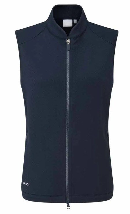 PING Mischa gilet femme, bleu marine