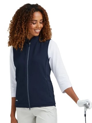 PING Mischa gilet femme, bleu marine