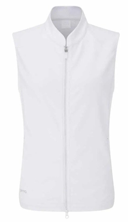 PING Mischa gilet femme, blanc