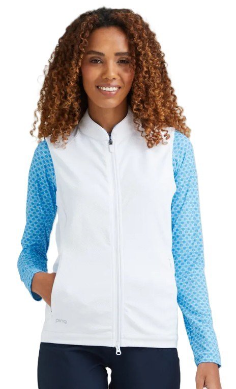 PING Mischa gilet femme, blanc