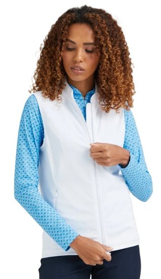 PING Mischa gilet femme, blanc
