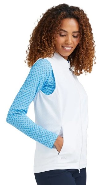 PING Mischa gilet femme, blanc