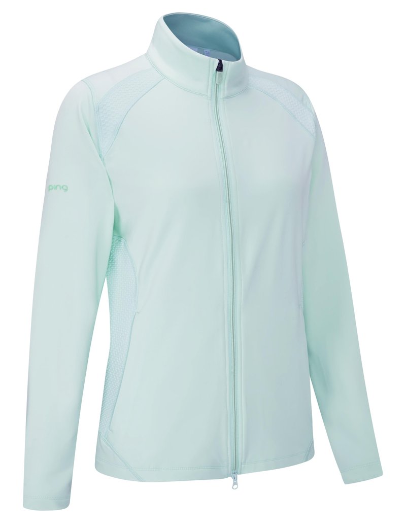 PING Eda Lightweight Full Zip veste femme, seaspray
