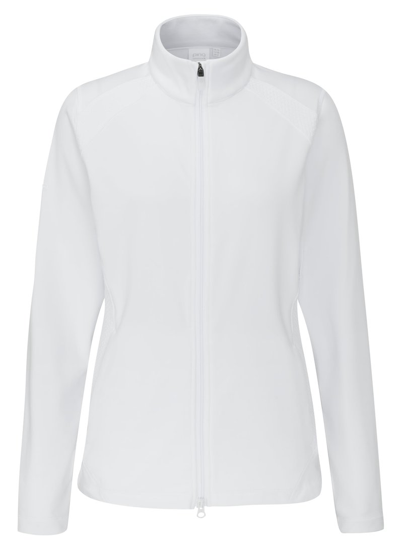 PING Eda Lightweight Full Zip veste femme, blanc