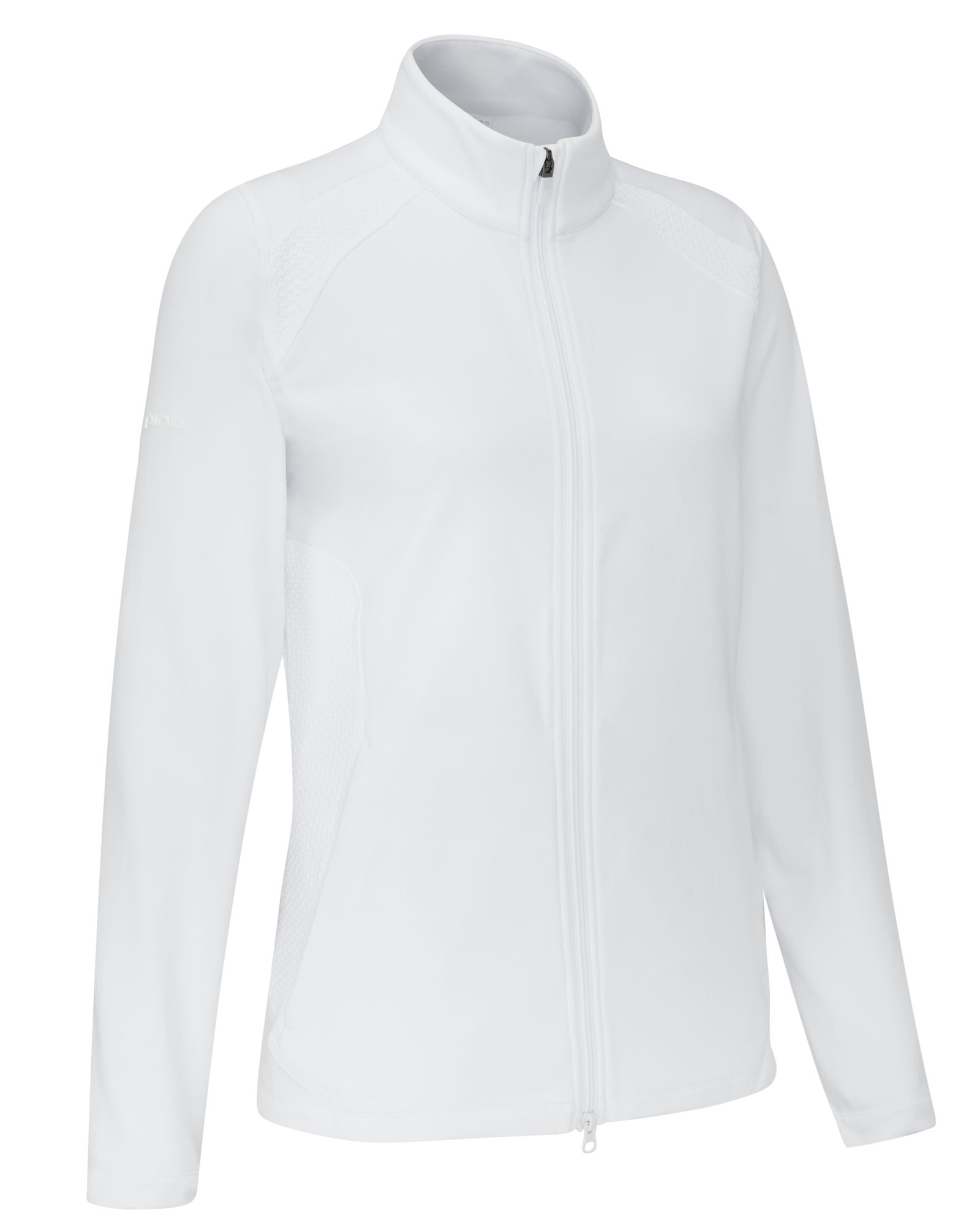 PING Eda Lightweight Full Zip veste femme, blanc