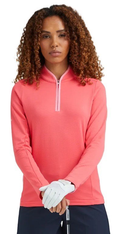 PING Abigale Fleece sweat femme, rose paradise