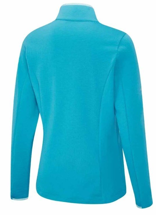 PING Abigale Fleece sweat femme, turquoise