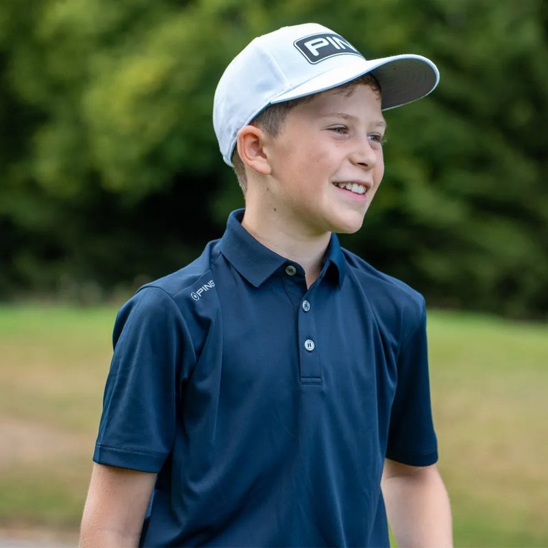 PING Lindum Junior polo enfant, marine