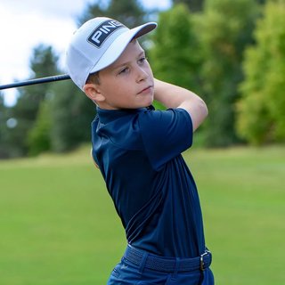 PING Lindum Junior polo enfant, marine