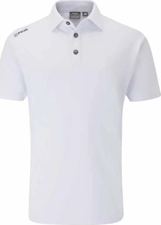 PING Lindum Junior polo enfant, blanc
