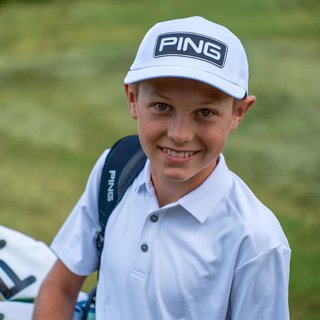 PING Lindum Junior polo enfant, blanc