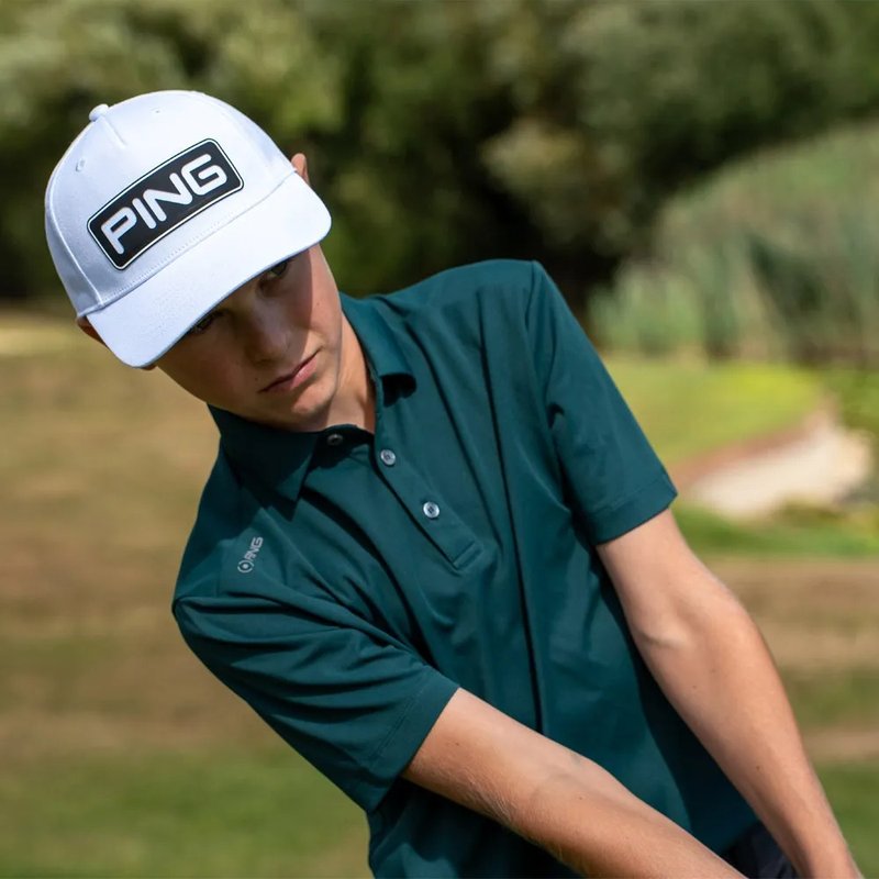 PING Lindum Junior polo enfant, pine
