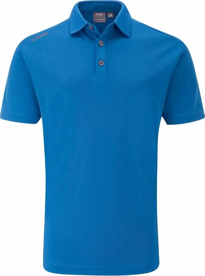 PING Lindum Junior polo enfant, bleu snorkel