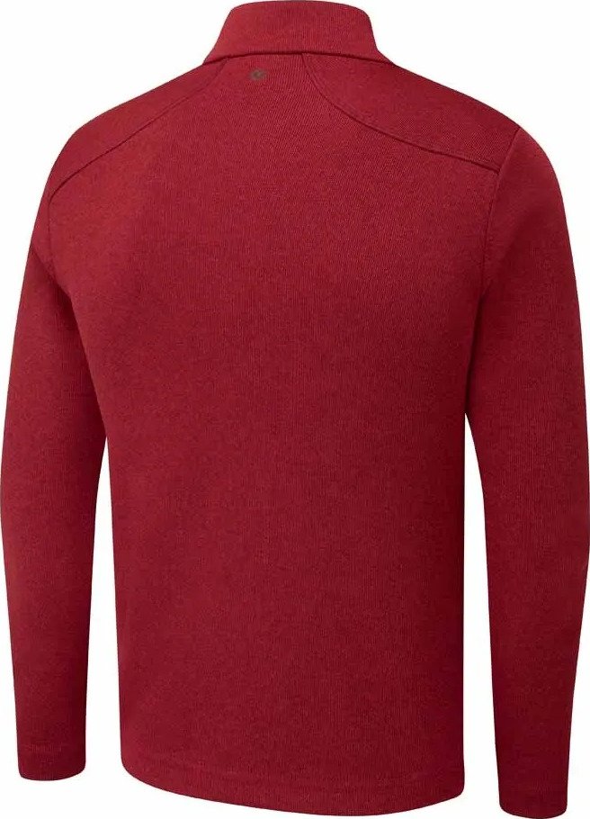 PING Ramsey Junior midlayer homme, Rich Red Marl