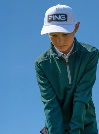 PING Ramsey Junior sweat-shirt junior, pine