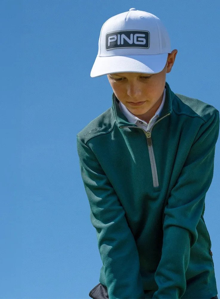 PING Ramsey Junior sweat-shirt junior, pine