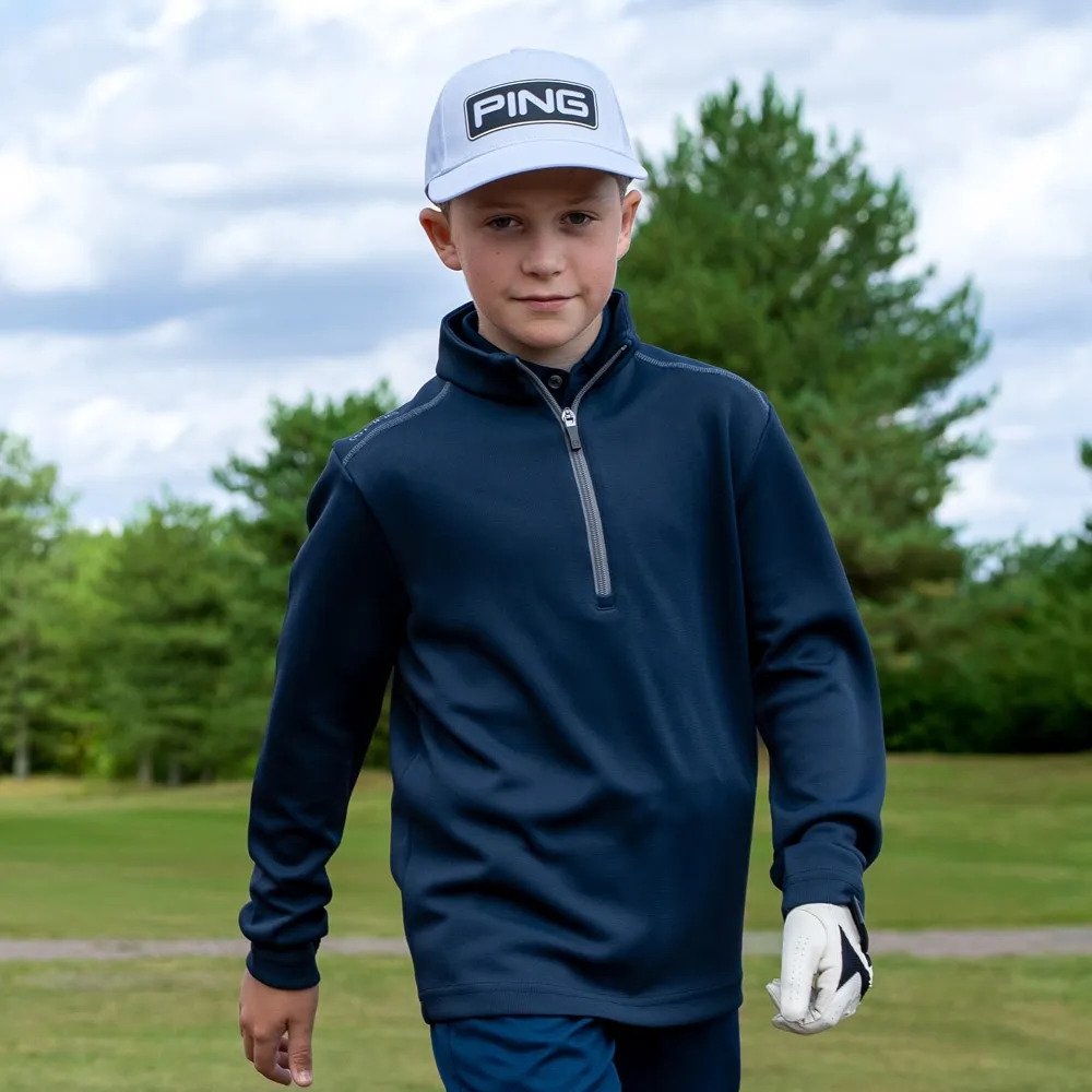 PING Ramsey Junior sweat-shirt junior, navy