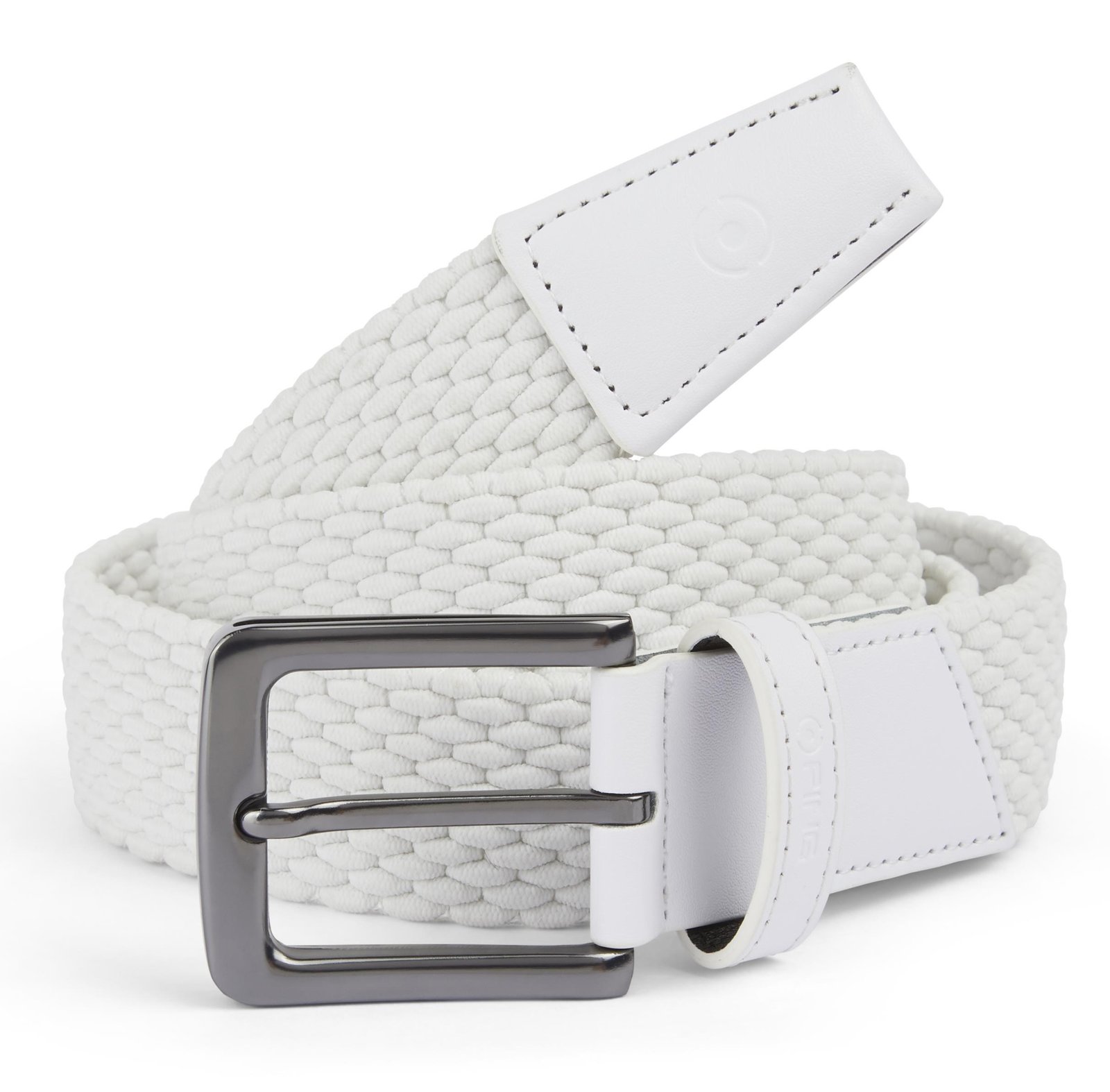 PING Stretch Webbing ceinture homme, blanc