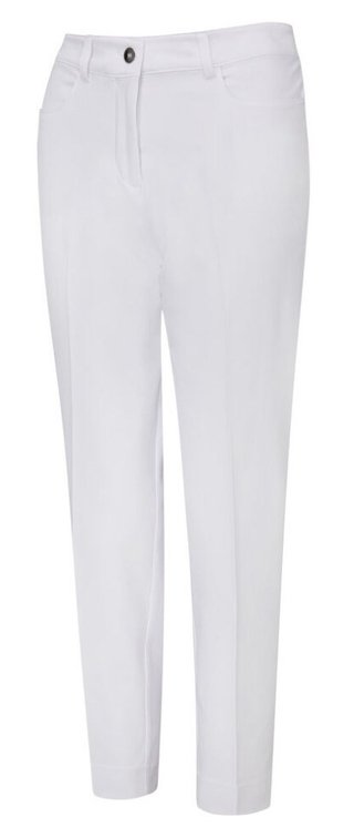 PING Vic Tapered pantalon femme, blanc