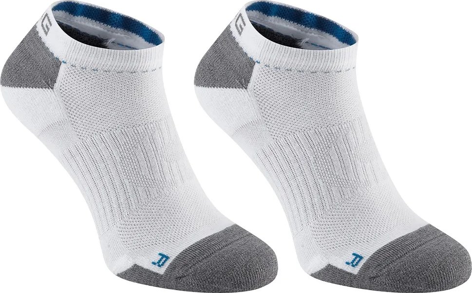 PING SensorCool No Show chaussettes homme, blanc multi