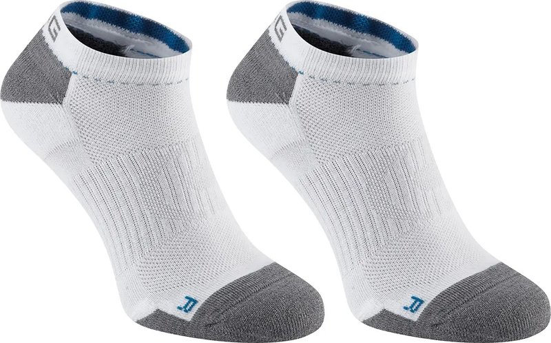 PING SensorCool No Show chaussettes homme, blanc multi