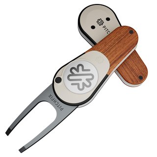 Pitchfix Woodie marqueur de divot, maple