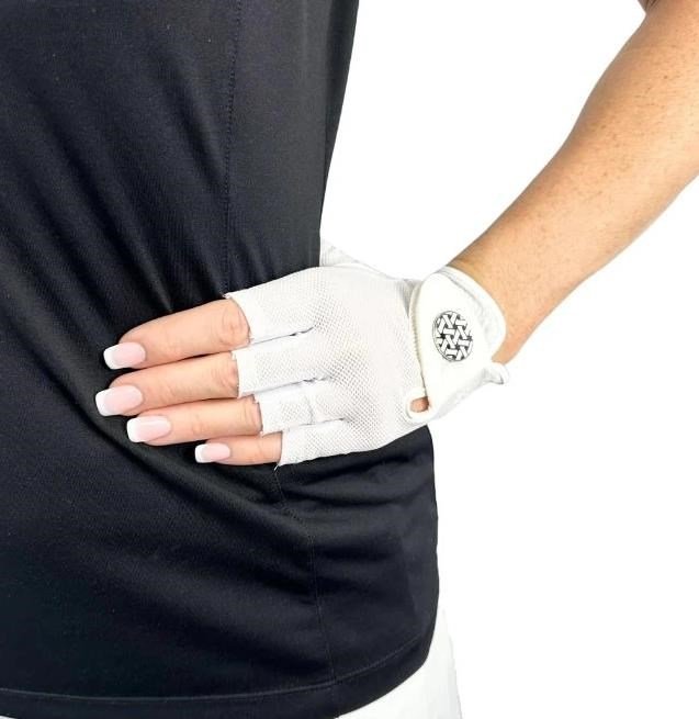 Best of Golf America Halfinfer gant de golf femme, blanc