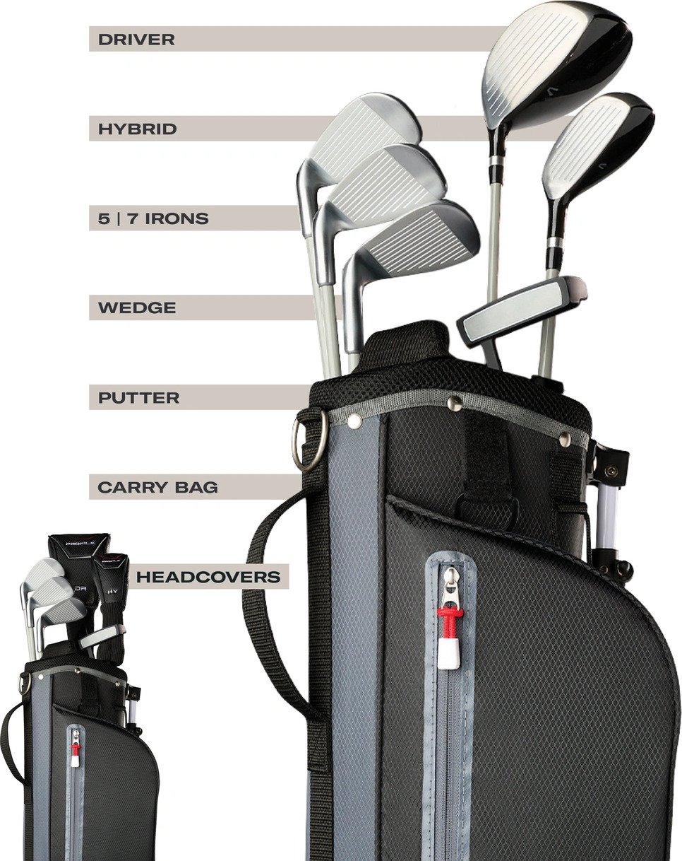 Wilson Profile JR set de golf junior, acier/graphite