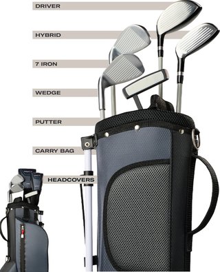 Wilson Profile JR set de golf junior, acier/graphite