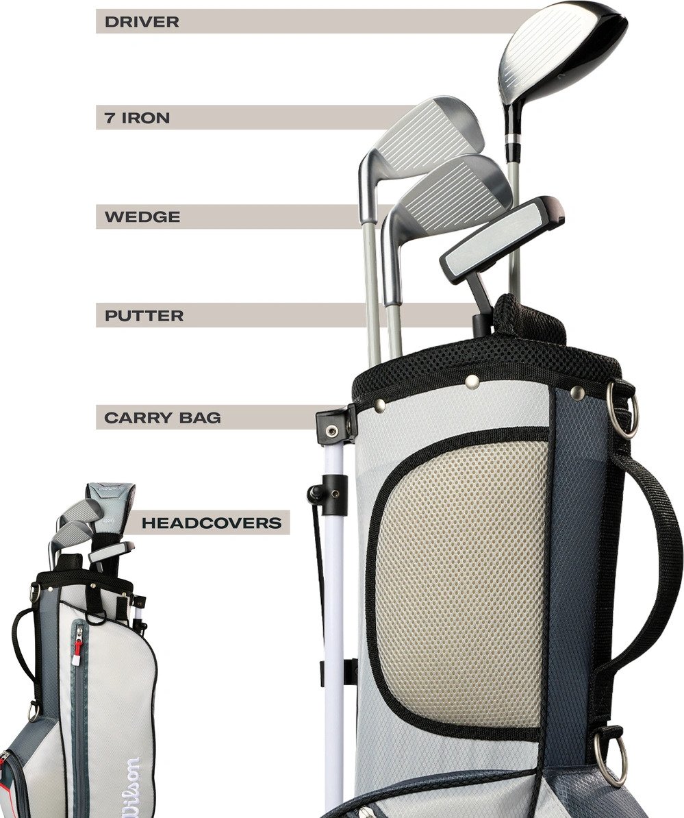 Wilson Profile JR set de golf junior, acier/graphite
