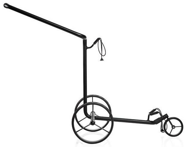 JuStar Black 3-Wheeled chariot manuel, noir