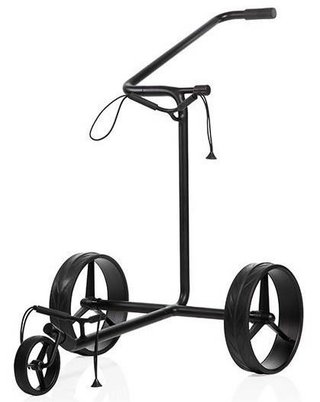 JuStar Black 3-Wheeled chariot manuel, noir