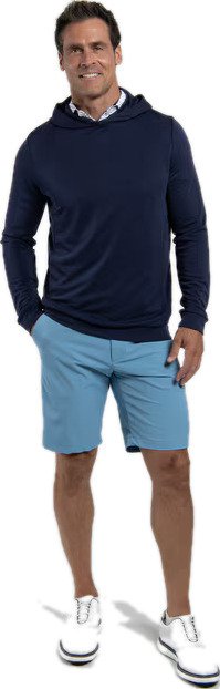 KJUS Kallen Hooded Midlayer sweat à capuche homme, atlanta blue