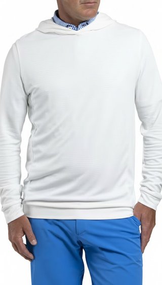 KJUS Kallen Hooded Midlayer sweat-shirt homme, blanc