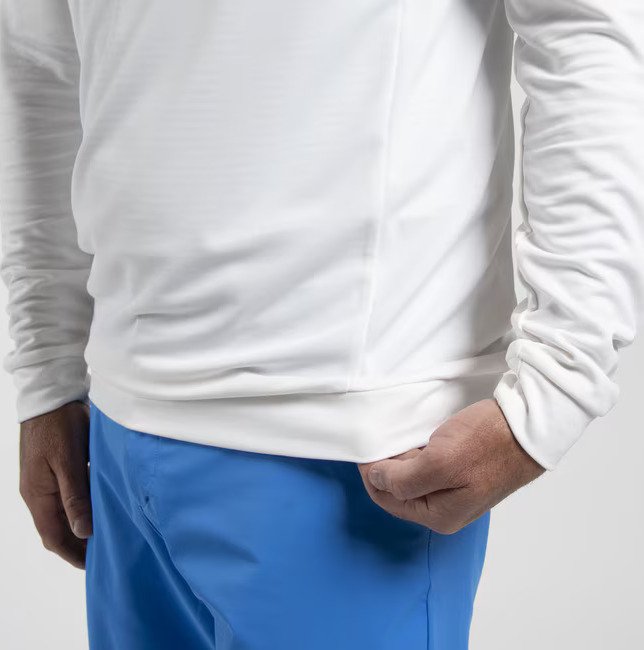 KJUS Kallen Hooded Midlayer sweat-shirt homme, blanc