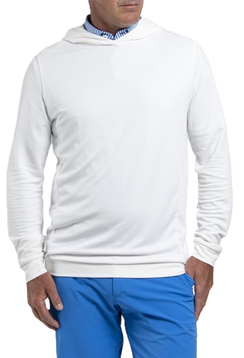 KJUS Kallen Hooded Midlayer sweat-shirt homme, blanc