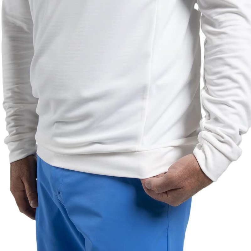 KJUS Kallen Hooded Midlayer sweat-shirt homme, blanc
