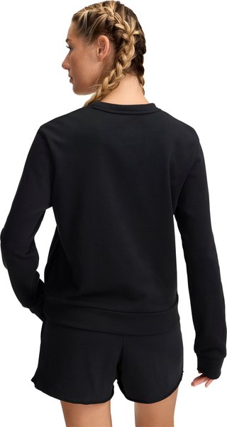Under Armour Rival Terry Crew sweat-shirt femme, noir