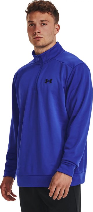 Under Armour Fleece 1/4 Zip sweat homme, team royal