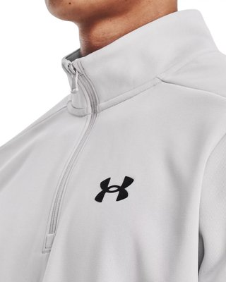 Under Armour Fleece 1/4 Zip sweat homme, halo gray