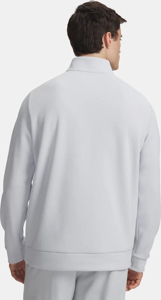 Under Armour Fleece 1/4 Zip sweat homme, halo gray