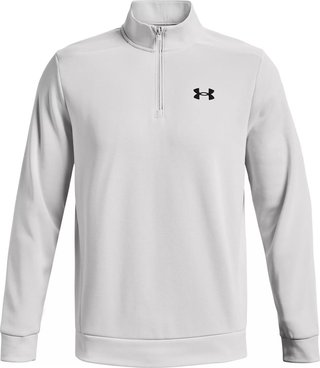Under Armour Fleece 1/4 Zip sweat homme, halo gray
