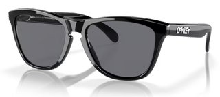 Oakley Frogskins Polished Black w/ Grey lunettes de soleil