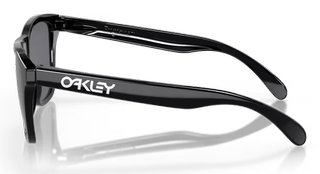 Oakley Frogskins Polished Black w/ Grey lunettes de soleil