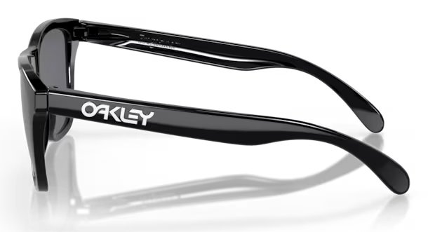 Oakley Frogskins Polished Black w/ Grey lunettes de soleil