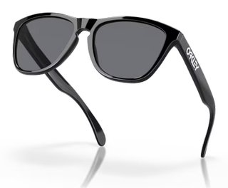 Oakley Frogskins Polished Black w/ Grey lunettes de soleil