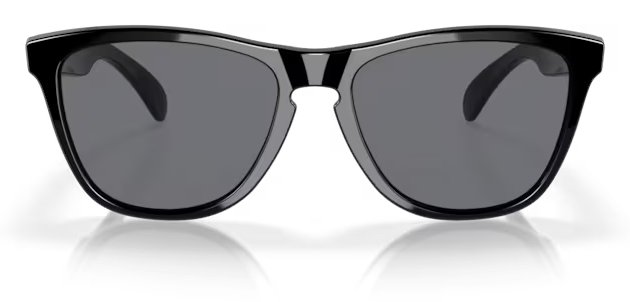 Oakley Frogskins Polished Black w/ Grey lunettes de soleil
