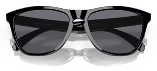 Oakley Frogskins Polished Black w/ Grey lunettes de soleil